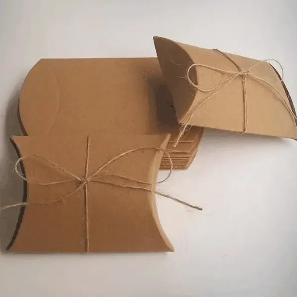 Custom Kraft Pillow Boxes - Image 3