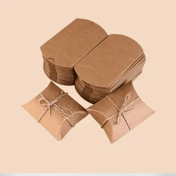 Custom Kraft Pillow Boxes - Image 4