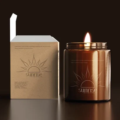 Custom Candle Jar Boxes