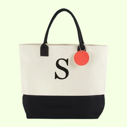 Custom Monogrammed Tote Bags