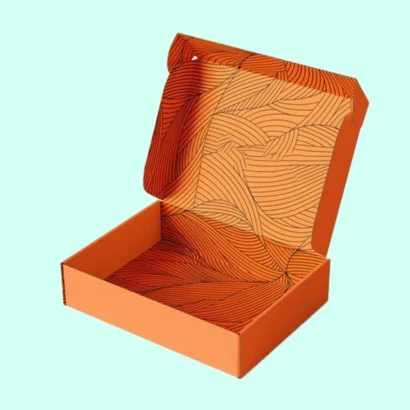 Custom Orange Mailer Boxes